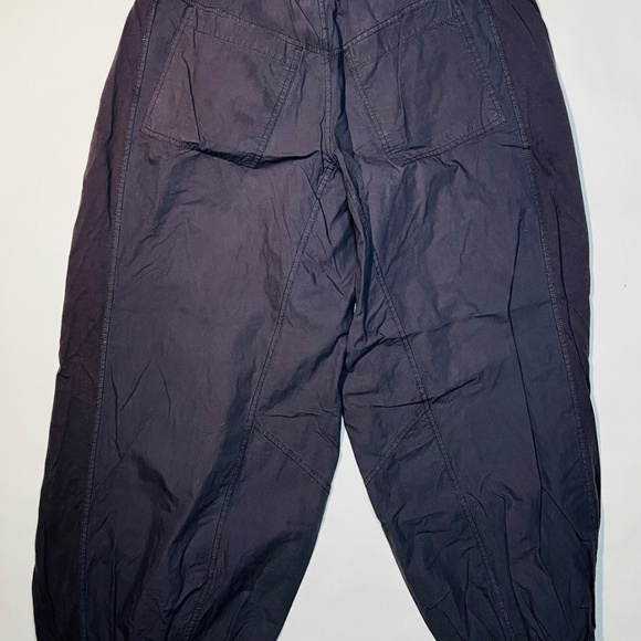 Anthropologie The Mossa Parachute Pants in Eggplant, size S - Picture 4 of 5